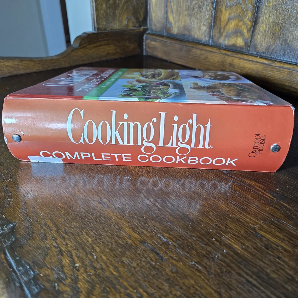 Complete Cookbook - Orange Cover Cooking Lite Cook Book.